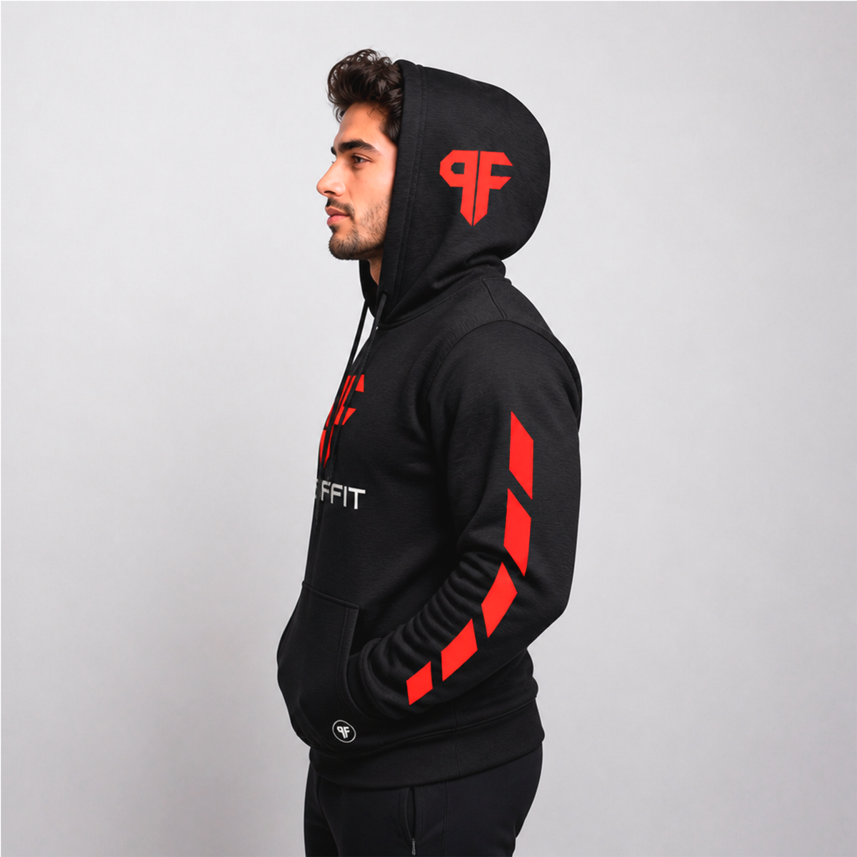 Sudadera Proffit Negro/rojo