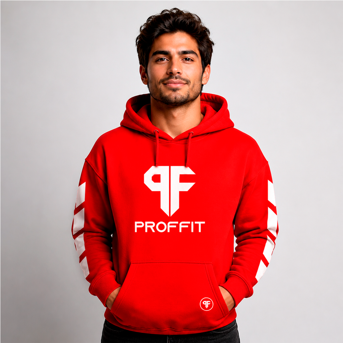 Sudadera Proffit Rojo/blanco
