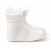 Botines para botas de salto blanco