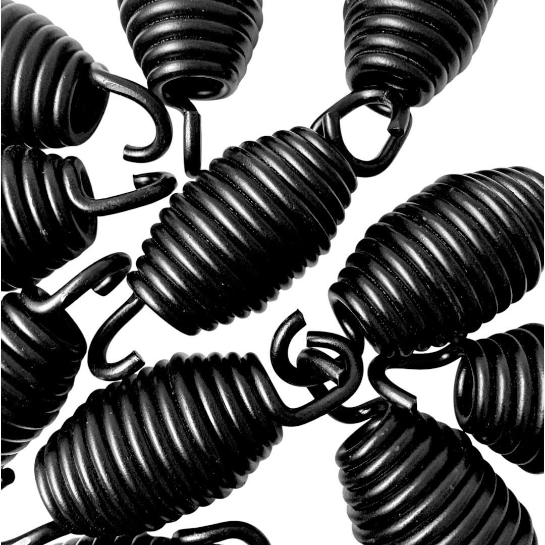 50 resortes black para mini trampolín