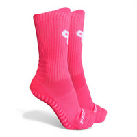 Calcetas con antiderrapantes rosa