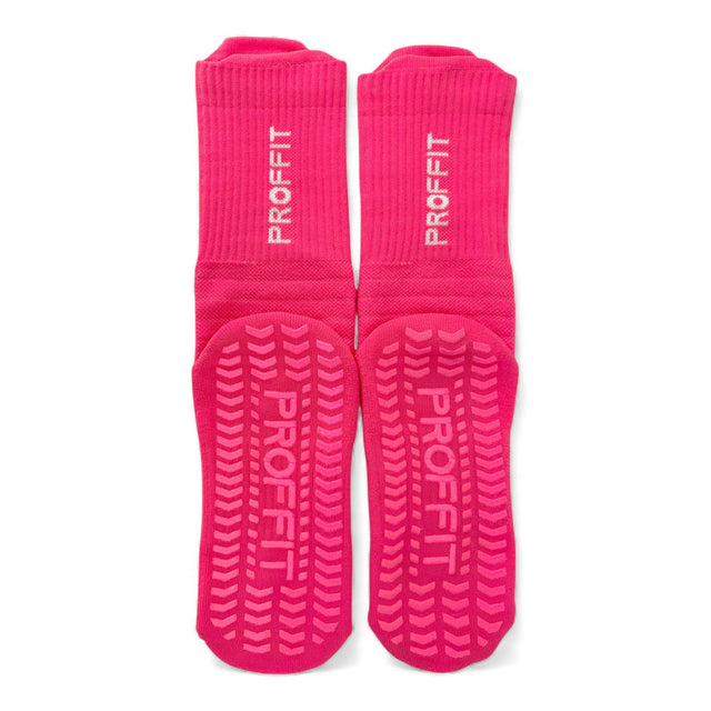 Calcetas con antiderrapantes rosa