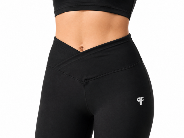 Legging Pro active corte V acampanado
