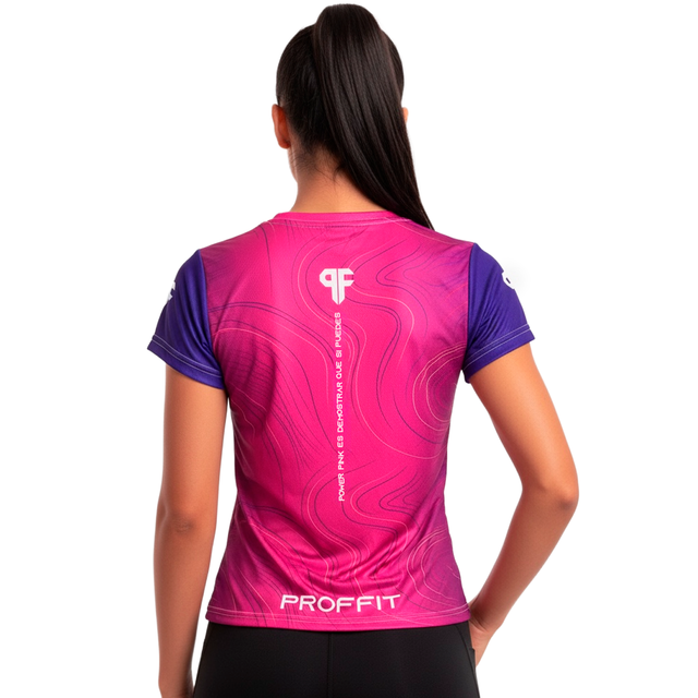 Jersey Jumping Pink Mujer