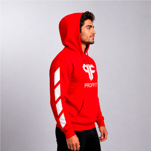 Sudadera Proffit Rojo/blanco