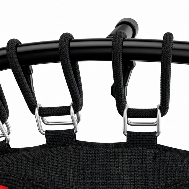 10 Donas elásticas para mini trampolín L30 de Proffit