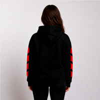 Sudadera Proffit Negro/Rojo Mujer