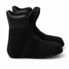 Botines para botas de salto negro