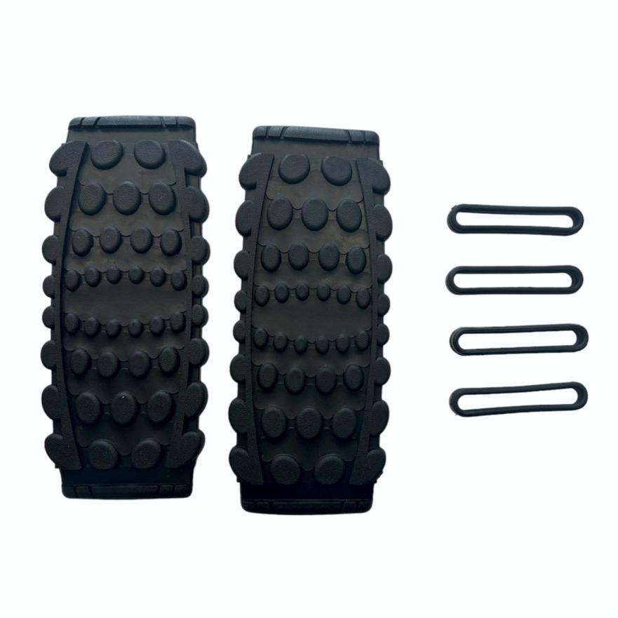 Par de antiderrapantes para botas de salto
