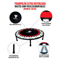 Trampolín Máster patas desmontables