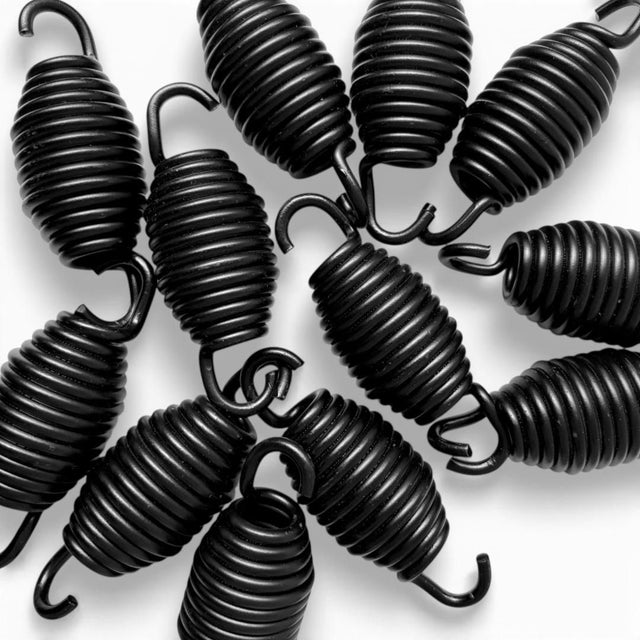 50 resortes black para mini trampolín
