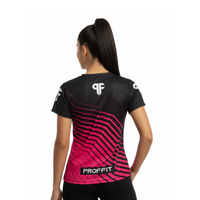 Jersey Jumping Rosa y negro Mujer