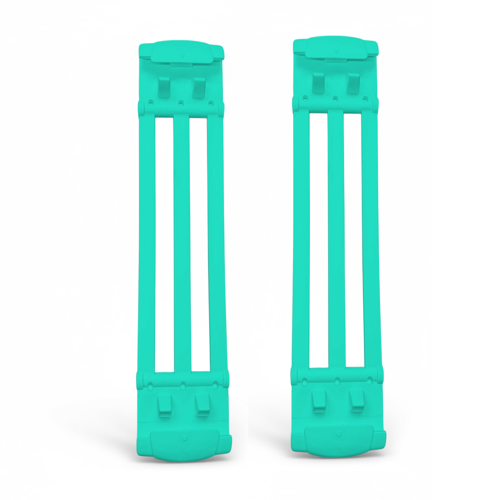 Par de ligas Aqua para botas de rebote