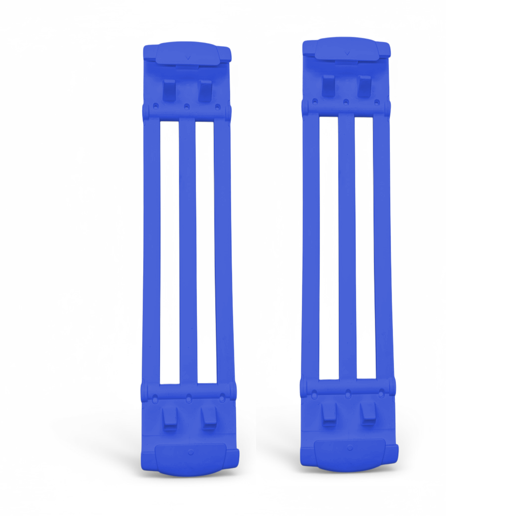 Par de ligas Azules para botas de rebote