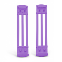 Par de ligas Moradas para botas de rebote