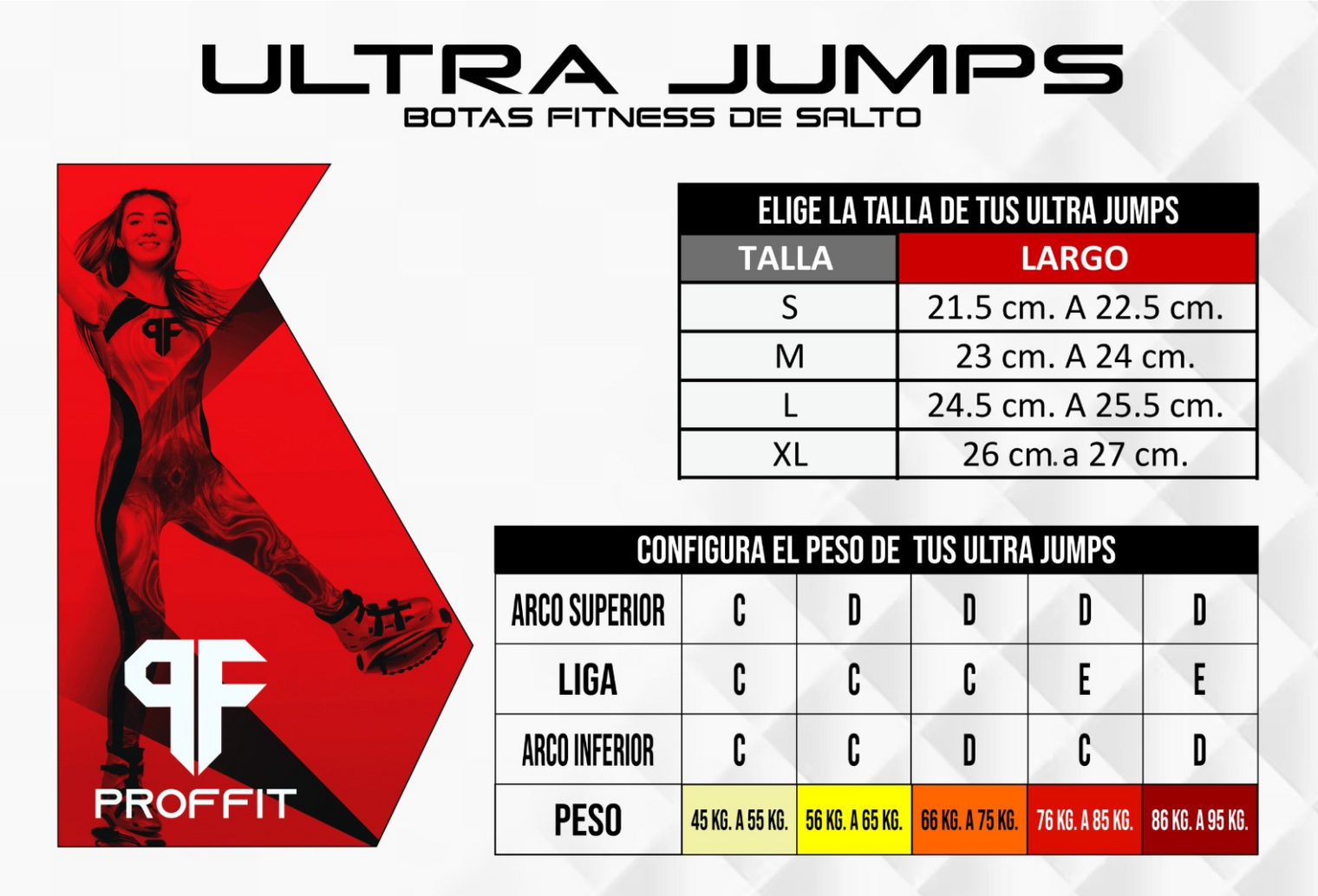 Botas de salto Ultra Jumps Proffit Aqua