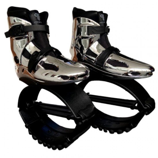 Botas de salto Ultra Jumps Plata.
