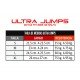Botas de salto Ultra Jumps Rojas.