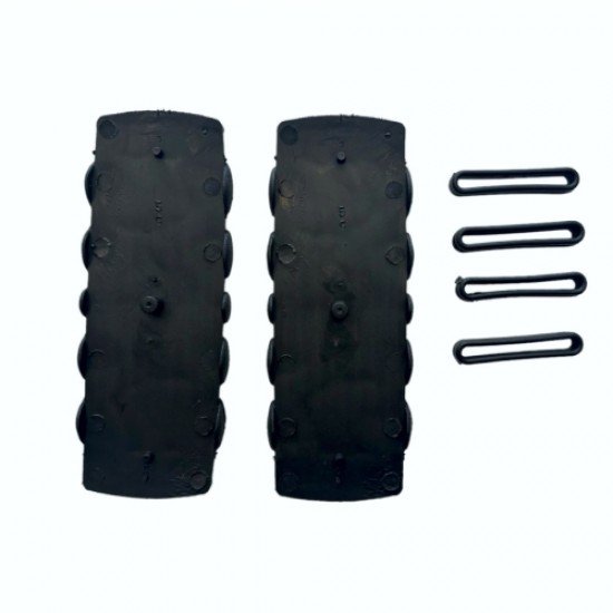 Par de suelas antiderrapantes para botas S y M.