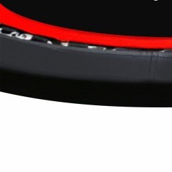 Cubre resortes de piel sintética.